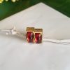 willow red earrings