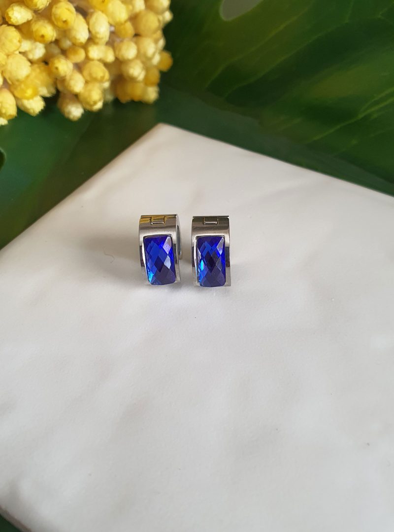 Acacia blue earrings