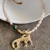 dragon pearl necklace