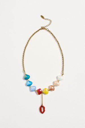 TEAL NECKLACE