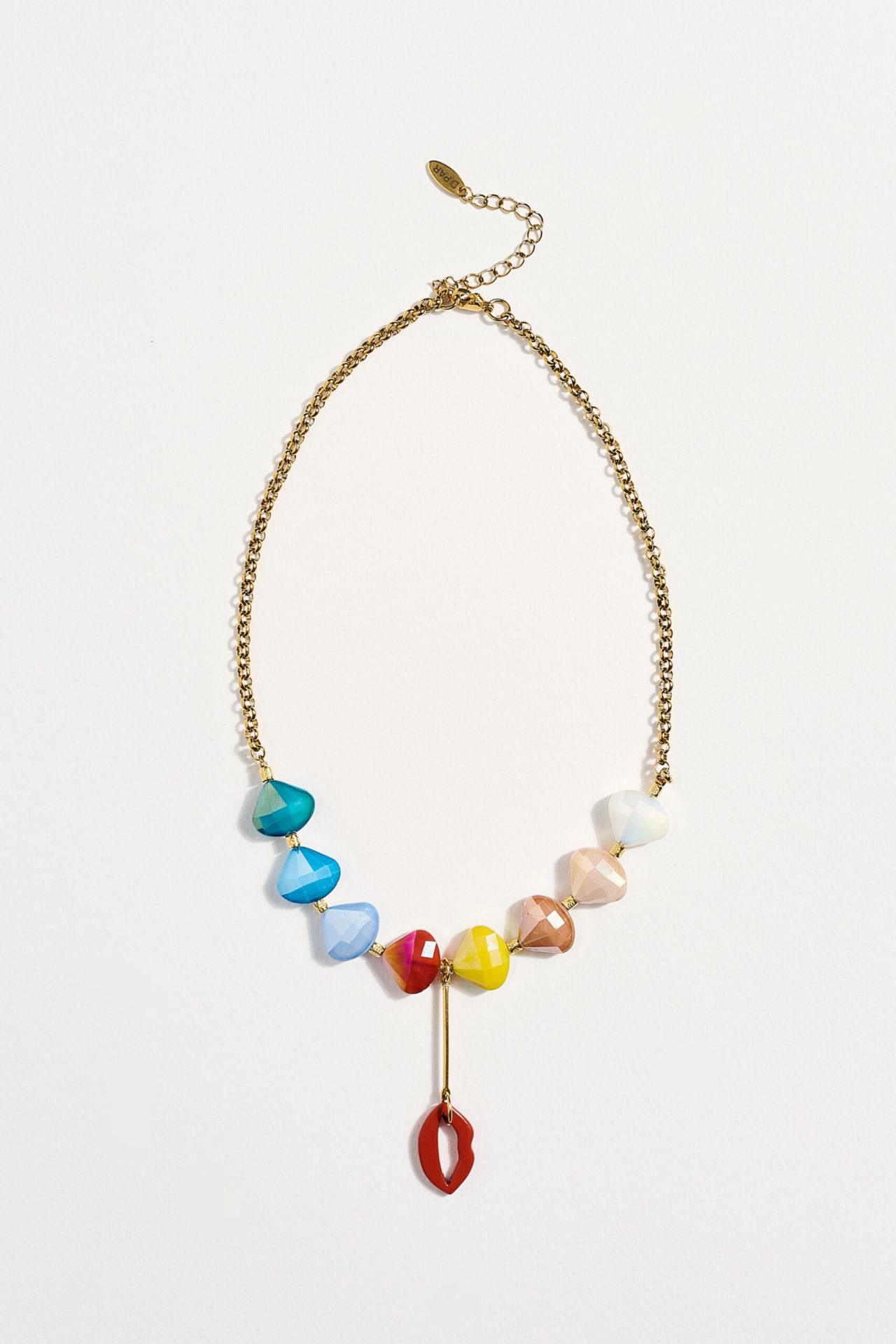 TEAL NECKLACE