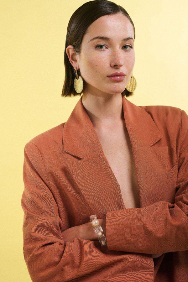 BIRABIRO EARRINGS σκουλαρίκια D.par