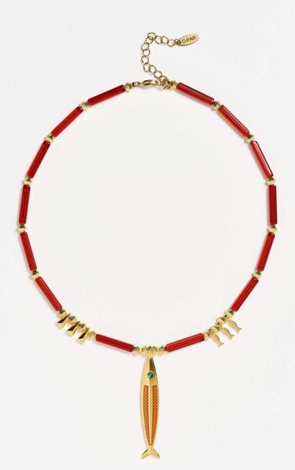 DORIS NECKLACE κολιέ D.par