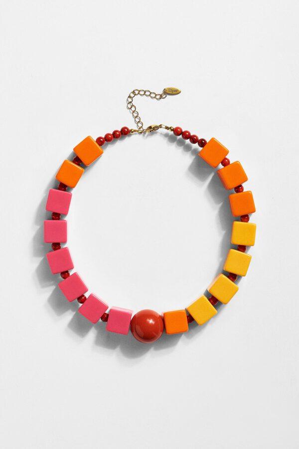 RUBY NECKLACE κολιέ D.par