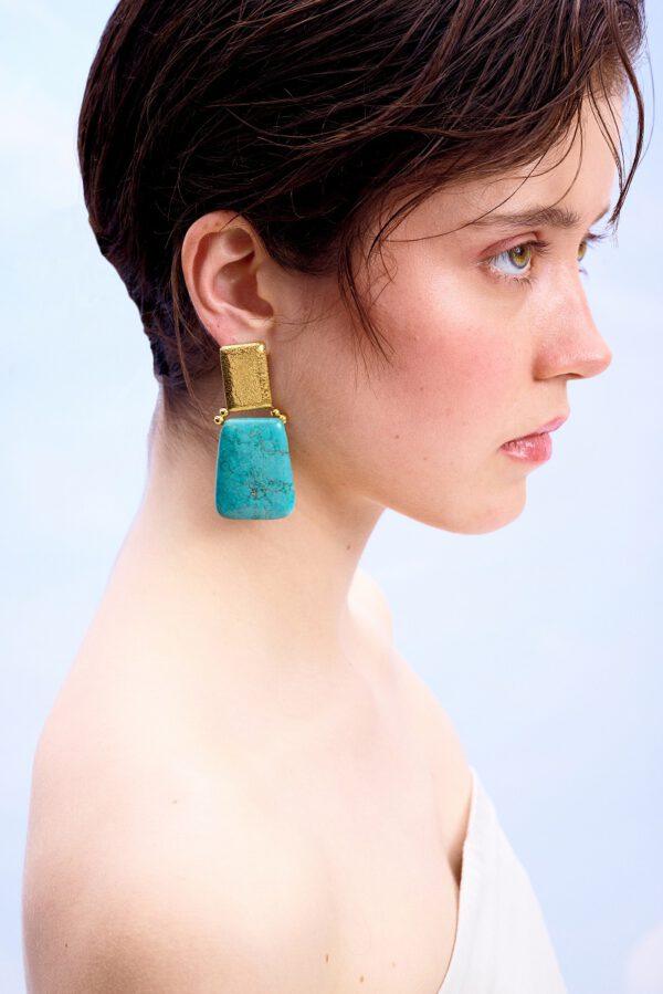NELA  EARRINGS σκουλαρίκια D.par