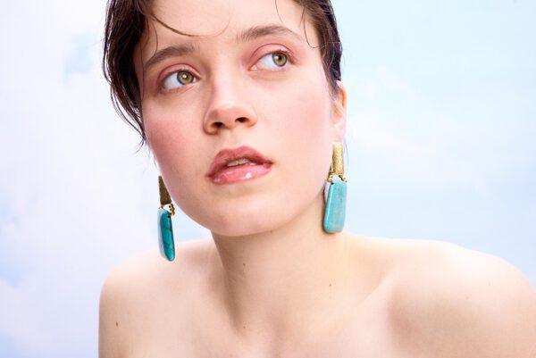 NELA  EARRINGS σκουλαρίκια D.par