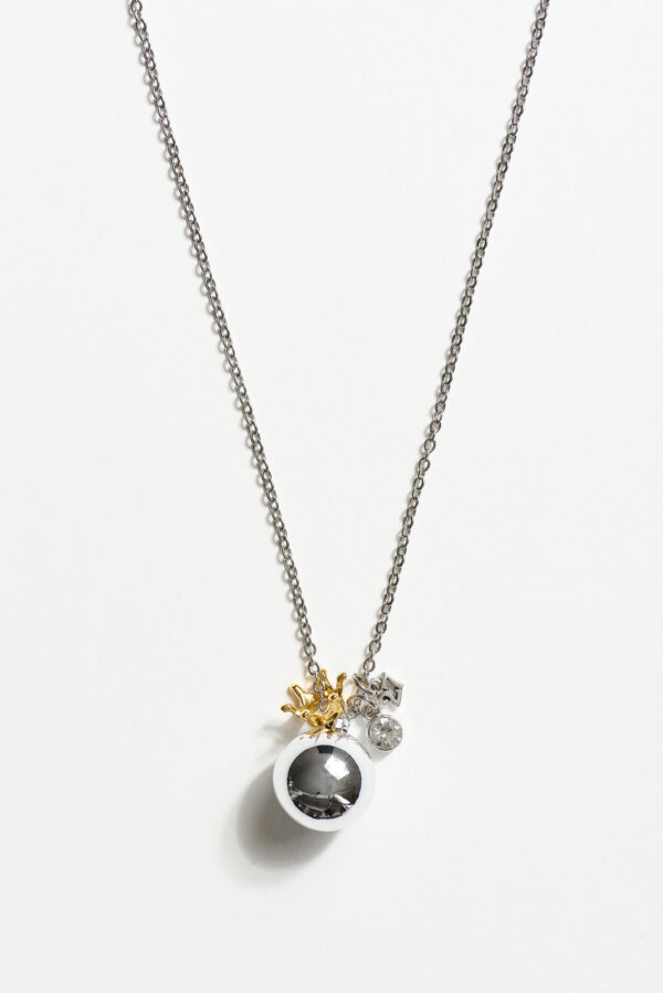 SILVER BELL NECKLACE κολιέ D.par