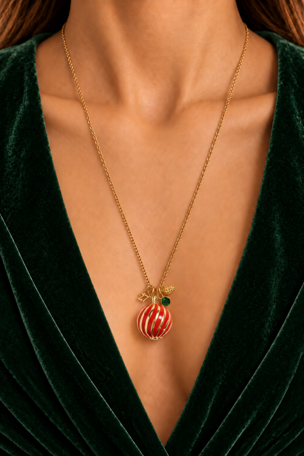 CHRISTMAS GLOW NECKLACE κολιέ D.par
