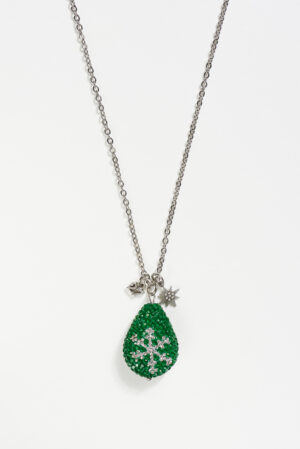 SNOWY GLOW NECKLACE κολιέ D.par