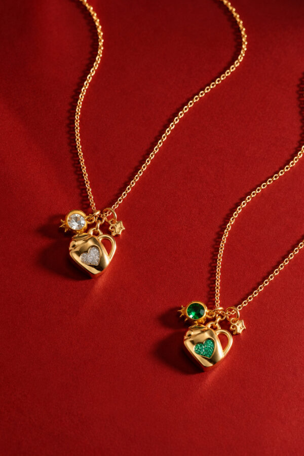 GOLD GLOW NECKLACE κολιέ D.par