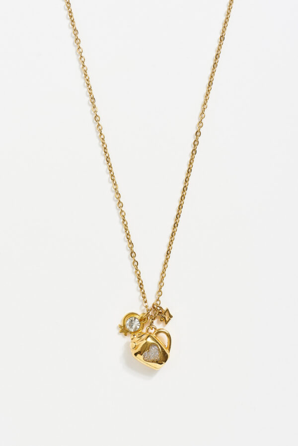 GOLD GLOW NECKLACE κολιέ D.par