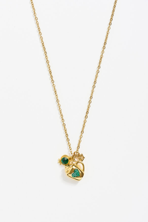 LOVE CHARM NECKLACE κολιέ D.par