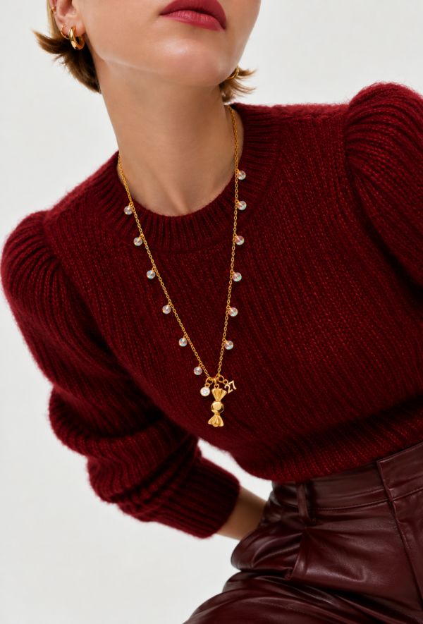GOLDEN NOEL NECKLACE κολιέ D.par