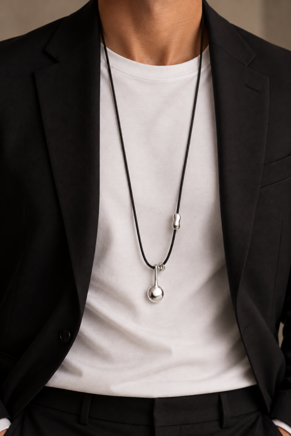 BLACK FROST NECKLACE κολιέ D.par